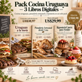 Pack Cocina Uruguaya – 3 Libros Digitales